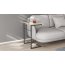 Столик приставной Терри Ferrum-decor 650x440x330 Черный металл ДСП Дуб Сонома 16 мм (TERR004)