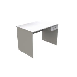 Стол компьютерный Бад Ferrum-decor  750x1100x700 ДСП Белое 16 мм (ST329)