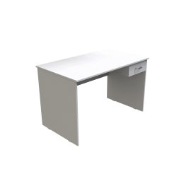 Стіл комп'ютерний Бад Ferrum-decor 750x1200x700 ДСП Білий 16 мм (ST336)