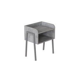 Тумба модульная Ferrum-decor Джузи 540x450x320 металл Серый ДСП Бетон16 мм (DJU0021)