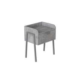 Тумба модульная Ferrum-decor Бетти 540x450x320 металл Серый ДСП Бетон16 мм (BET0021)