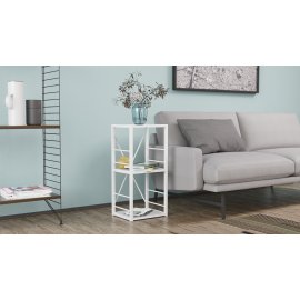 Етажерка 3/34 Ferrum-decor Серії Конект 73x34x28 білий ДСП Біле 16мм (XK00259)