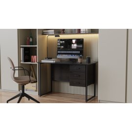 Письменный стол Ferrum-decor Гарри 76x120x70 белый ДСП Белое 32мм