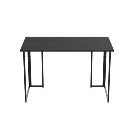 Компьютерный стол Ferrum-decor Ханна 76x120x60 черный ДСП Сосна Кембра 32мм