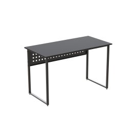 Компьютерный стол Ferrum-decor Майк 75x140x70 черный ДСП Дуб Сан-Марино 32мм