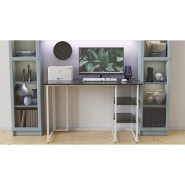 Письменный стол Ferrum-decor Кевин 75x100x60 белый ДСП Сосна Кембра 16мм