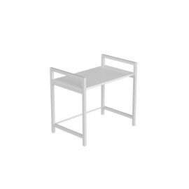 Подставка для микроволновки Kitchen K303 Ferrum-decor 500x550x350 Белый металл ДСП Белый 16 мм (KITCH30309)