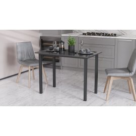 Стол универсальный Knap Ferrum-decor 750x1000x600 Черный металл ДСП Сосна Кембра 16 мм (KNAP008)