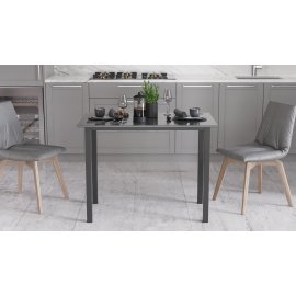Стол универсальный Knap Ferrum-decor 750x1000x600 Черный металл ДСП Сосна Кембра 16 мм (KNAP008)