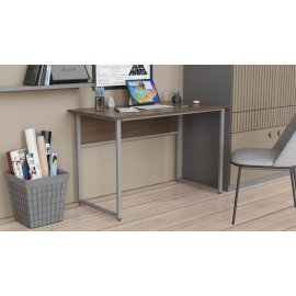 Комп'ютерний стіл Ferrum-decor Коді 75x100x60 сірий ДСП Дуб Сонома Труфель 16мм