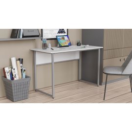 Комп'ютерний стіл Ferrum-decor Коді 75x100x60 сірий ДСП Біле 16мм