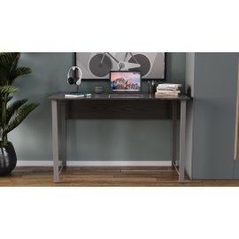Компьютерный стол Ferrum-decor Курт 75x140x60 серый ДСП Сосна Кембра 16мм