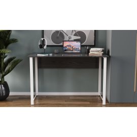 Компьютерный стол Ferrum-decor Курт 75x100x60 белый ДСП Сосна Кембра 16мм