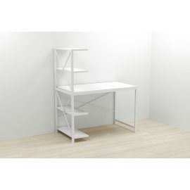 Компьютерный стол Ferrum-decor Джек 75x120x60 Белый ДСП Белое (DJEK0008)