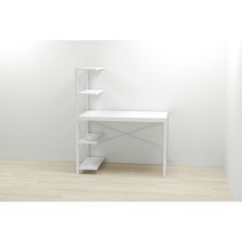 Компьютерный стол Ferrum-decor Джек 75x120x60 Белый ДСП Белое (DJEK0008)