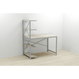 Компьютерный стол Ferrum-decor Джек 75x120x60 Серый ДСП Сонома (DJEK0018)