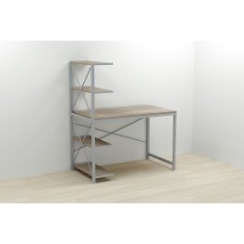 Компьютерный стол Ferrum-decor Джек 75x120x60 Серый ДСП Сонома Трюфель (DJEK0019)