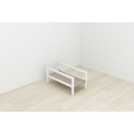 Підставка для системного блоку Ferrum-decor Нікі 21x24x45 Білий ДСП Сонома Трюфель 16мм (NIK0012)