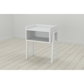 Тумба модульная Ferrum-decor Джузи 540x450x320 металл Белый ДСП Белое 16 мм (DJU0008)