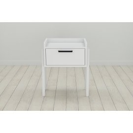 Тумба модульная Ferrum-decor Бетти 540x450x320 металл Белый ДСП Белое 16 мм (BET0008)