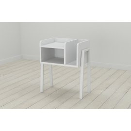 Тумба модульная Ferrum-decor Амели 540x450x320 металл Белый ДСП Белое 16 мм (AME0008)
