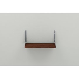 Купить Полка настенная Ferrum-decor Ханди 2 240x500x240 металл Серый ДСП Венге 16 мм (XND0017)