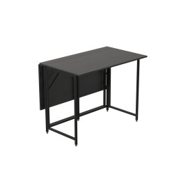 Стол-книжка трансформер Морис 2 Ferrum-decor 750x1000x1100 Черный металл ДСП Сосна Кембра 16 мм (MORI208)