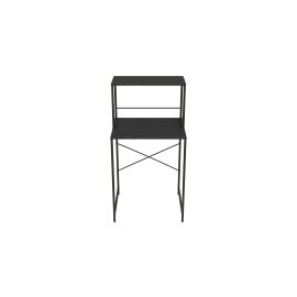 Стеллаж полка Бафрум 402 Ferrum-decor для стиральной машины 133,5x70,5x60,5 Черный металл ДСП Дуб Сонома Трюфель 16 мм (BED40204)
