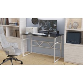 Компьютерный стол Ferrum-decor Раян 75x100x60 белый ДСП Сосна Кембра 16мм