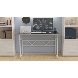Компьютерный стол Ferrum-decor Раян 75x100x60 белый ДСП Сосна Кембра 16мм