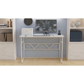 Письменный стол Ferrum-decor Раян 75x100x60 белый ДСП Белое 16мм