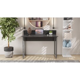 Компьютерный стол Ferrum-decor Скай 75x140x60 серый ДСП Сосна Кембра 16мм