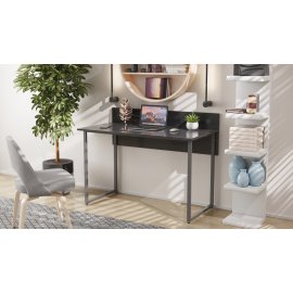 Компьютерный стол Ferrum-decor Скай 75x140x60 серый ДСП Сосна Кембра 16мм