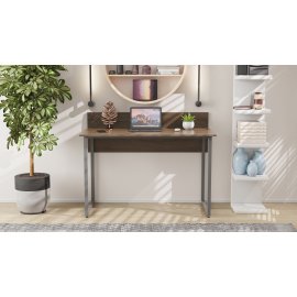 Письменный стол Ferrum-decor Скай 75x100x70 серый ДСП Дуб Сонома Трюфель 16мм
