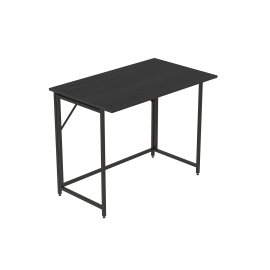 Стол трансформер раскладной Слай Ferrum-decor 75x90x50 Черный металл ДСП Сосна Кембра 16 мм (SLY2001)
