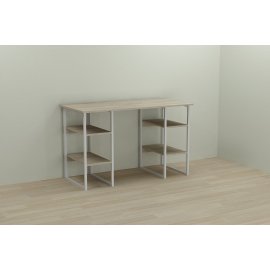 Письменный стол Ferrum-decor Карэн 75x120x60 белый ДСП Белое 16мм