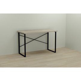 Комп'ютерний стіл Ferrum-decor Дейв 75x100x60 чорний ДСП Дуб Сонома 32мм