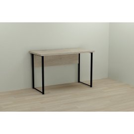 Компьютерный стол Ferrum-decor Курт 75x100x60 черный ДСП Сосна Кембра 16мм