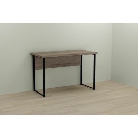 Письменный стол Ferrum-decor Курт 76x100x60 черный ДСП Дуб Сонома Трюфель 32мм