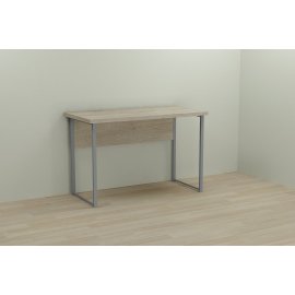 Письменный стол Ferrum-decor Курт 76x140x60 серый ДСП Дуб Сонома 32мм