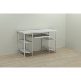 Письменный стол Ferrum-decor Тим 76x120x60 белый ДСП Белое 32мм