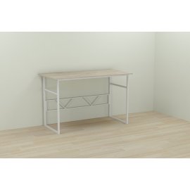 Письменный стол Ferrum-decor Раян 75x100x60 белый ДСП Дуб Сонома 16мм