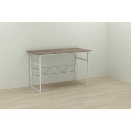 Письменный стол Ferrum-decor Раян 75x100x60 белый ДСП Дуб Сонома Трюфель 16мм