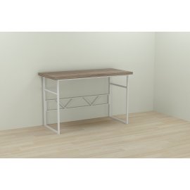 Письменный стол Ferrum-decor Раян 76x100x60 белый ДСП Дуб Сонома Трюфель 32мм