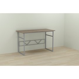 Письменный стол Ferrum-decor Раян 75x120x60 серый ДСП Дуб Сонома Трюфель 16мм