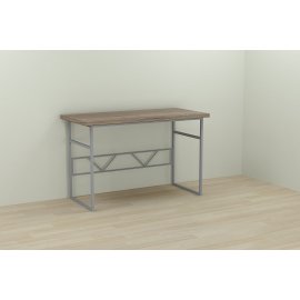 Письменный стол Ferrum-decor Раян 76x120x60 серый ДСП Дуб Сонома Трюфель 32мм