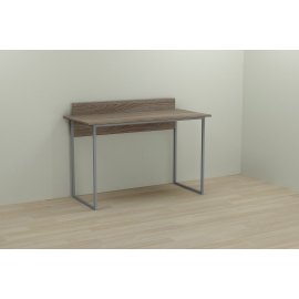 Письменный стол Ferrum-decor Скай 75x120x70 серый ДСП Дуб Сонома Трюфель 16мм