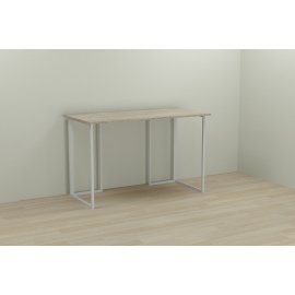 Письменный стол Ferrum-decor Ханна 75x100x60 белый ДСП Дуб Сонома Трюфель 16мм