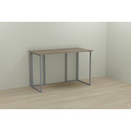 Письменный стол Ferrum-decor Ханна 75x120x60 серый ДСП Дуб Сонома Трюфель 16мм