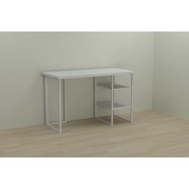 Письменный стол Ferrum-decor Кевин 76x120x70 белый ДСП Белое 32мм